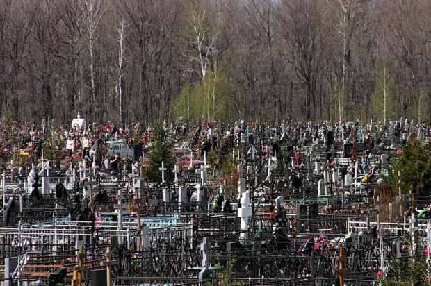 Російське кладовище. Фото: ЖЖ.