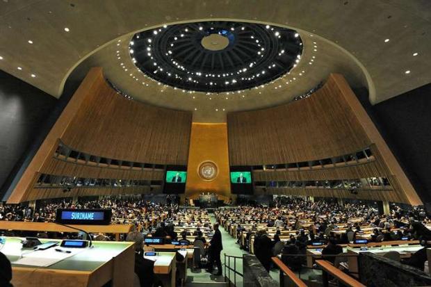 Генасамблея ООН. Ілюстрація:Главком