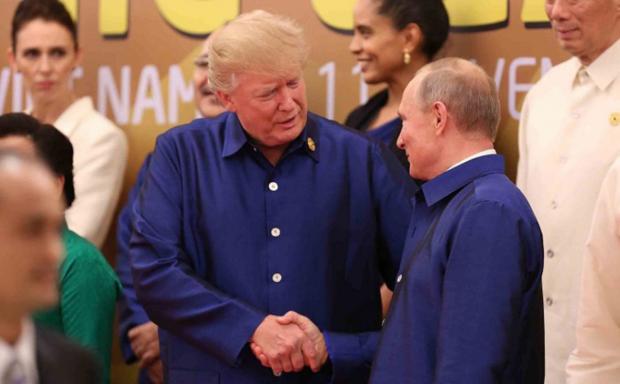 Путін і Трамп. Фото: Рейтерс.