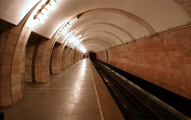 У київському метро. Фото: РБК.