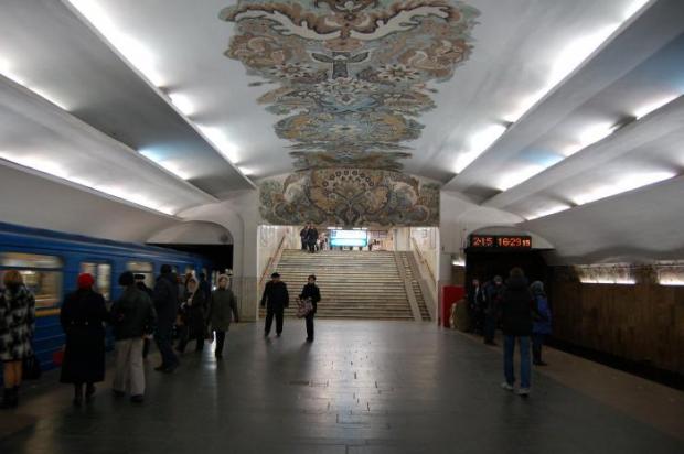Станція метро "Мінська". Ілюстрація:Wikimapia