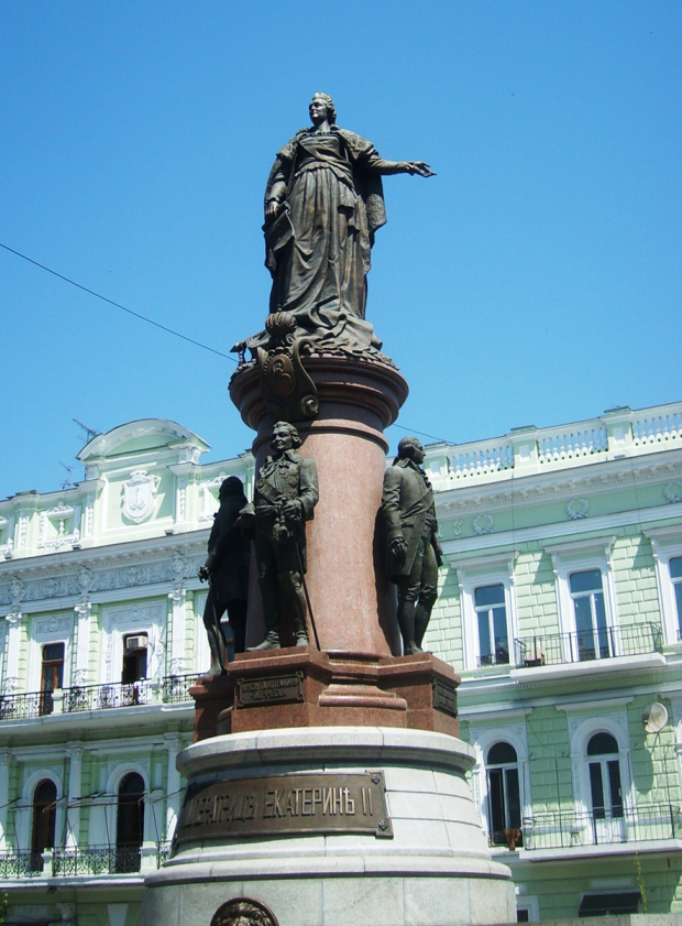 Пам'ятник Катерині ІІ в Одесі. Фото:BestKV.com