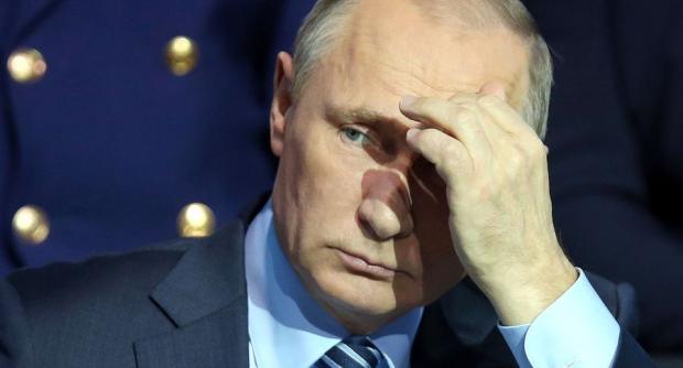 Голова має боліти в Путіна, а не в українців. Ілюстрація: ТАСС.