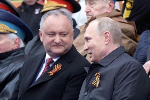 Додон та Путін - союзники. Фото: ТАСС.