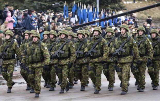 Естонські військові. Фото: РБК.