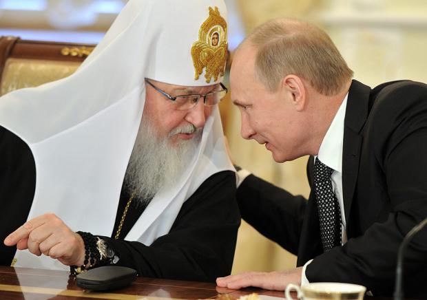 Патріарх Кирило та Володимир Путін. Фото: Православие.фм.