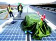 Через тиждень після запуску: У Китаї вкрали шматок дороги з сонячних батарей
