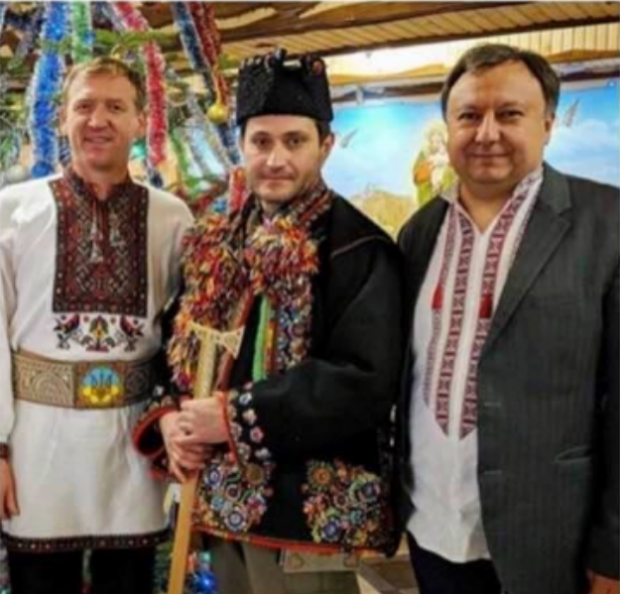 Микола Княжицький (справа) з "гуцулом" Ахтемом Сеїтеблаєвим. Фото:Facebook