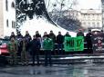 Бойкот агресору: Під час акції протесту у Львові ветерани АТО зіграли у футбол 