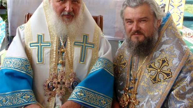 Митрополит Іоасаф разом з патріархом РПЦ Кірілом. Фото:Сурма