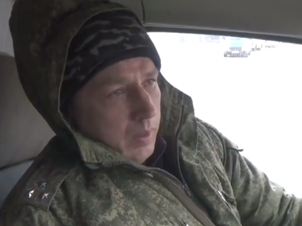 Бойовик поскаржився на втрати на Донбасі. Фото:скрін відео