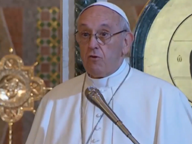 Папа Римський Франциск. Фото:скрін відео