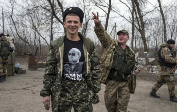 Російським бойовикам подобається вбивати та грабувати. Фото: соцмережі.