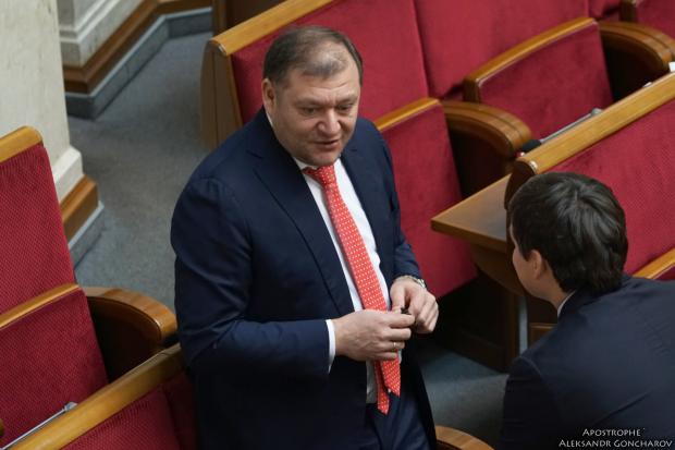 Михайло Добкін у парламенті. Фото:Аостроф