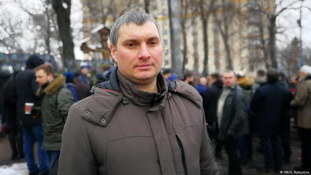 Павло Сидоренко був поранений на Майдані і залишився без ока