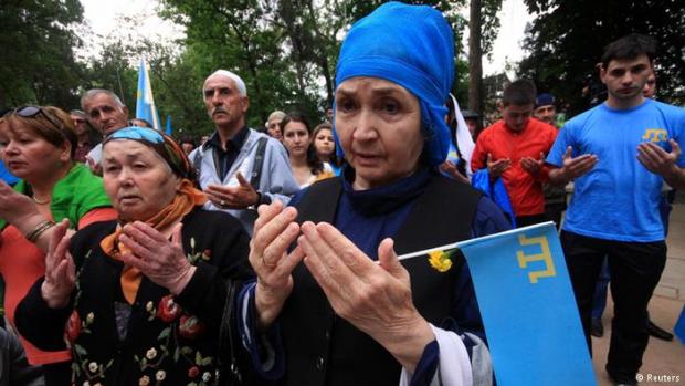 Кримські татари. Фото: Рейтерс.