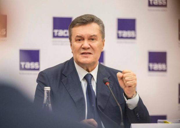 Віктор Янукович на прес-конференції у Москві. Ілюстрація:focus.ua