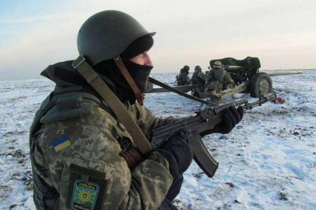 Бійці ЗСУ на Донбасі. Ілюстрація:Главком