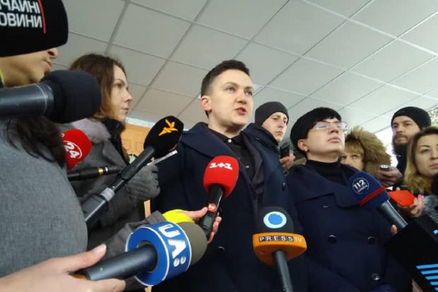 Савченко зробила низку гучних заяв. Фото: Українська правда.