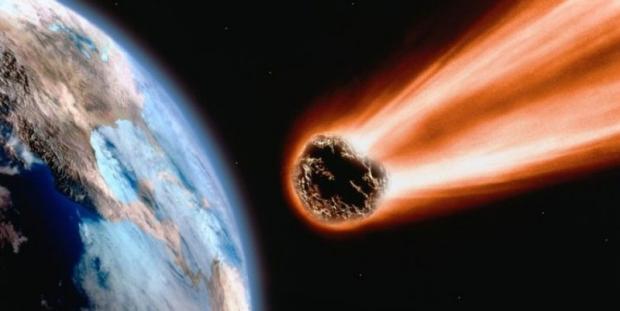 Астероїд наблизився до Землі якраз до виборів Путіна. Фото: Телеграф.