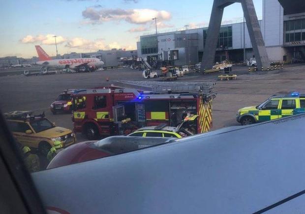 В аеропорту Лондона через росіян стався нещасний випадок. Фото: соцмережі.
