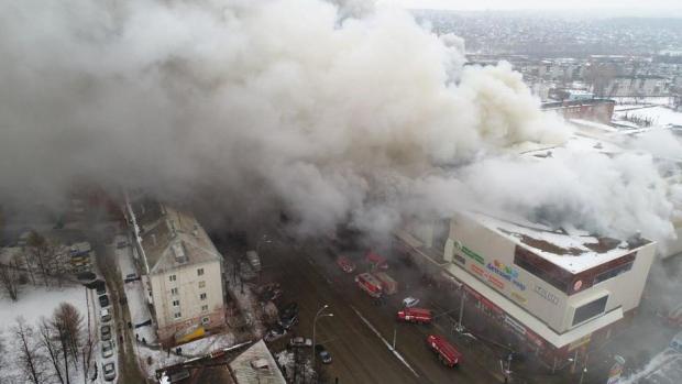 Пожежа в Кемерово. Фото: соцмережі.