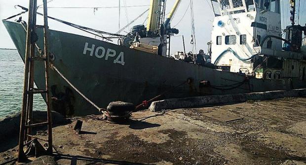 Капітана судна "Норд" взяли під варту. Фото:УНІАН