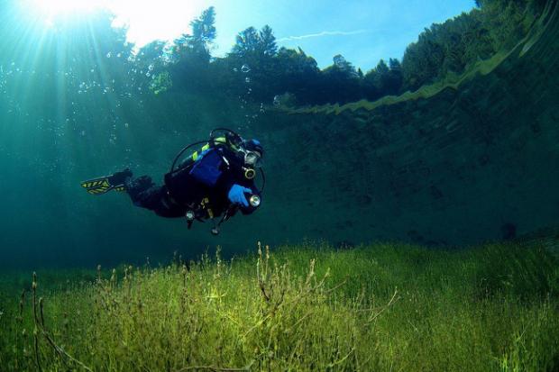 "Зелене" озеро з чистою водою в Австрії. Фото: Chomett/flickr