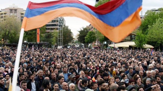 Протести у Вірменії. ФФото:Facebook