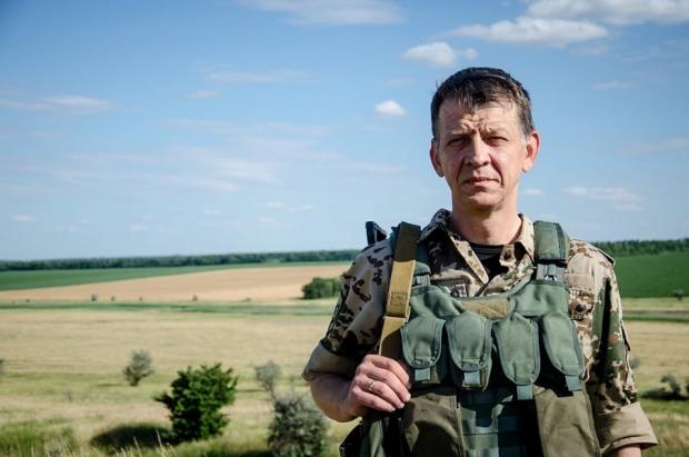 Командир батальйону імені Кульчицького Віктор Толочко. Фото: соцмережі.