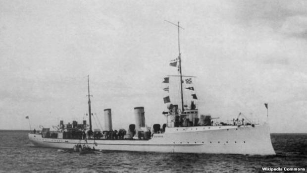 Эсминец «Украина» Балтийского флота