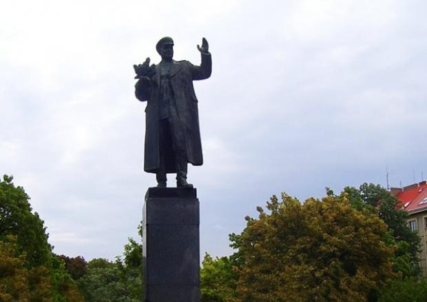 Пам'ятник маршалу Конєву у Празі. Ілюстрація:Vinegret.cz