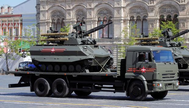 Російський танк "Уран-9". Фото: nationalinterest.org
