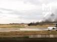 На Росії при взльоті згорів новітній винищувач (відео)