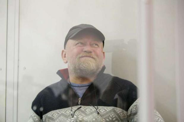 Володимир Рубан в залі суду. Ілюстрація:Главком