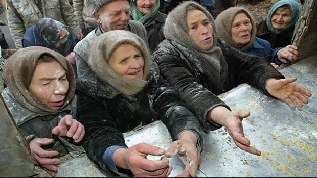 Російські пенсіонери. Фото: соцмережі.