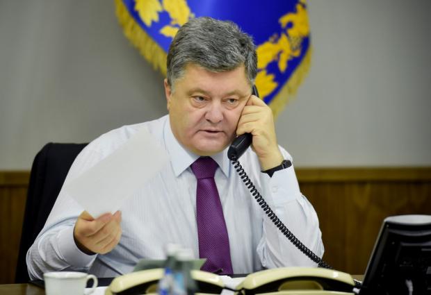 Петро Порошенко провів телефонні переговори з Ангелою Меркель. Фото:president.gov.ua