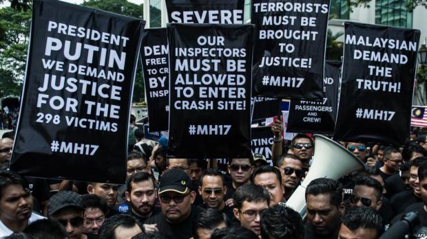 Малайці вимагають покарання вбивць. Фото: AFP.