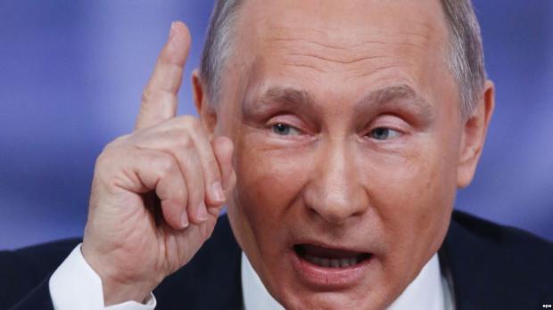 Путін став занадто токсичним. Ілюстрація: соцмережі.