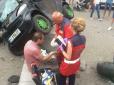 Жахлива ДТП на Київщині: П'яний водій зніс зупинку, автівку розірвало на частини (фото, відео)