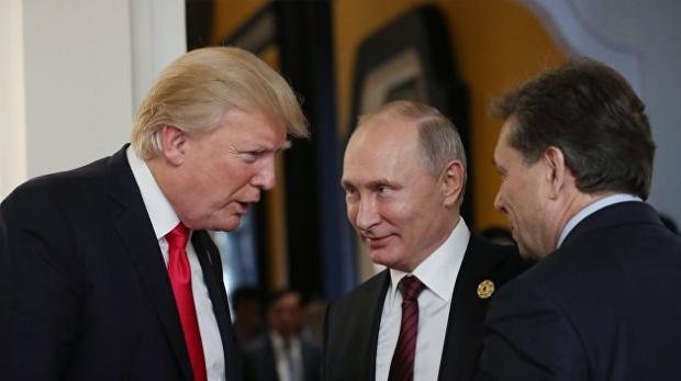 Трамп і Путін. Ілюстрація:sitel.com.mk