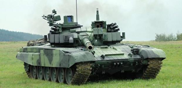 Модернізований Т-72. Фото: defensenews.com.