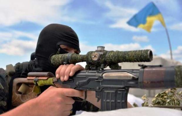 Український снайпер. Фото: Антикор.