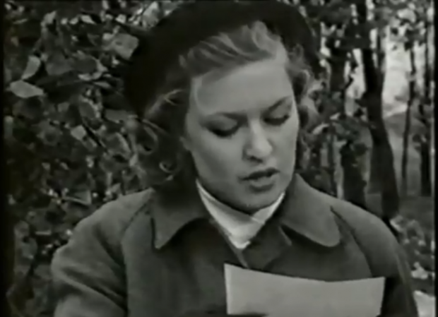 Героїня радянського кіно проти "не нашої України". Фото: скріншот з відео.
