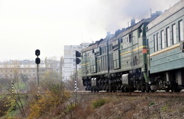 Росіяни заявили, що прибульці переслідували поїзд. Фото: соцмережі.