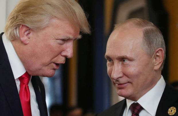 Трамп і Путін. Ілюстрація:wsj.com