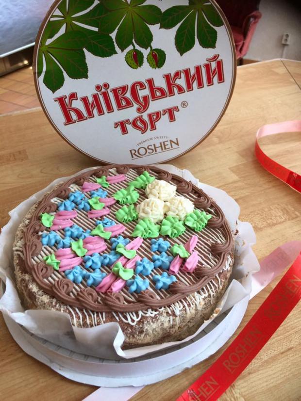 Торт "Київський". Ілюстрація:соцмережі