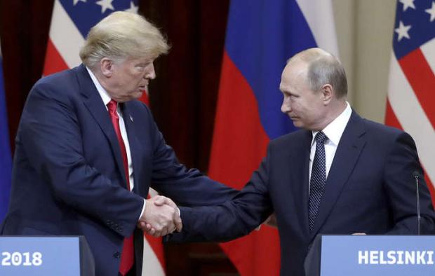 Трамп і Путін. Ілюстрація:Главком