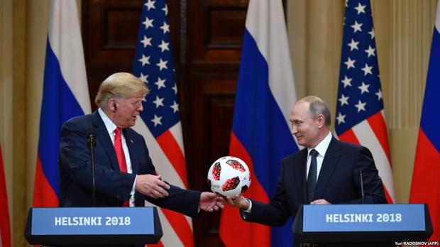 Трамп і Путін. Фото: AFP.