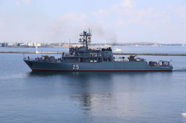 Це вже третій візит групи кораблів НАТО в Україну після російської анексії Криму. Фото: Думская.